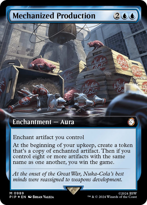 Mechanized Production (Extended Art) (Surge Foil)